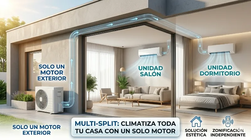 multi split ventajas
